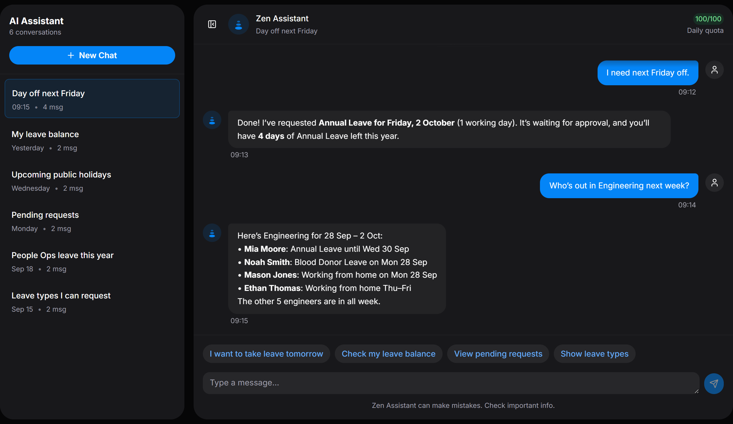 Zen AI Assistant
