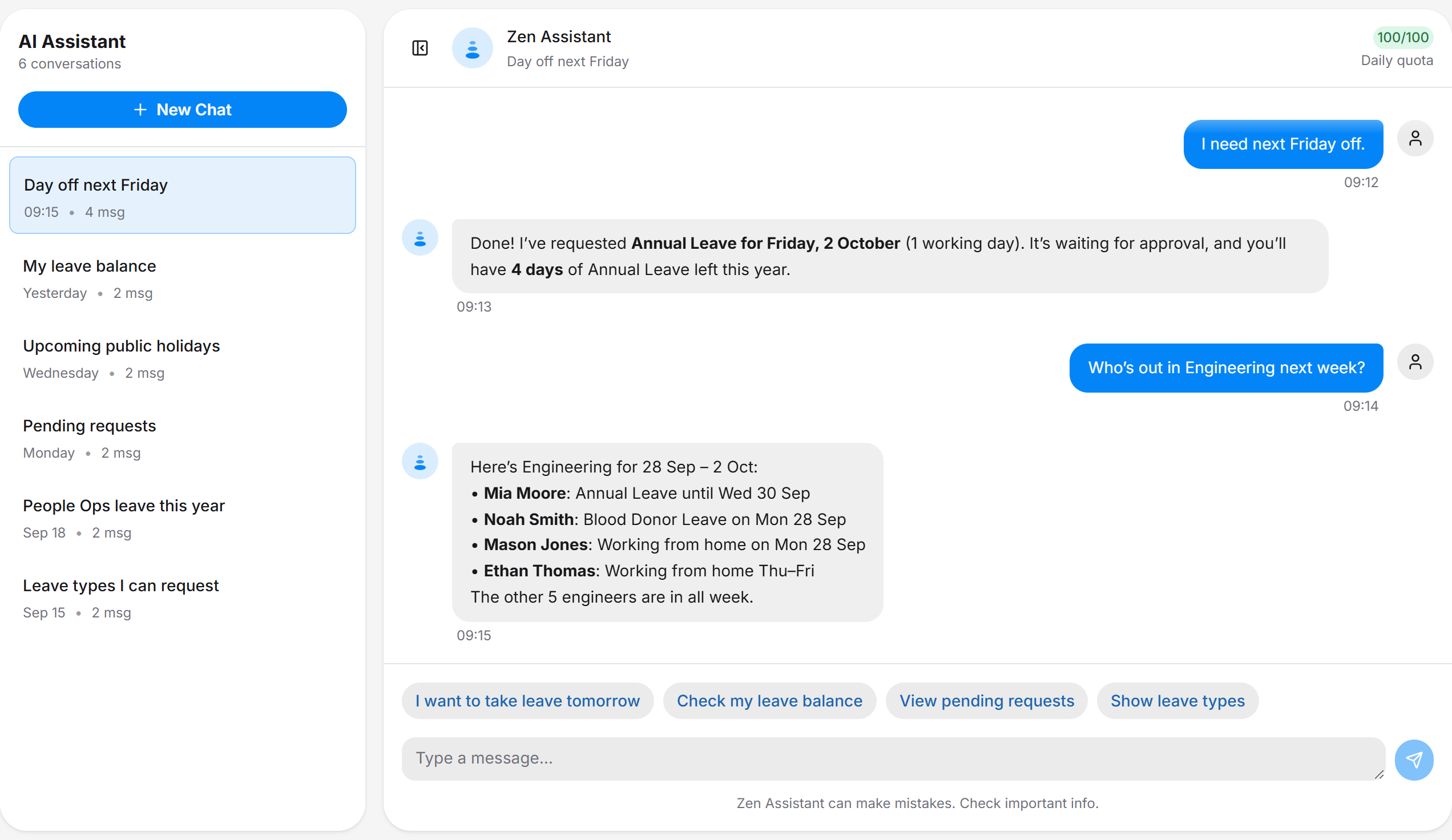Zen AI Assistant